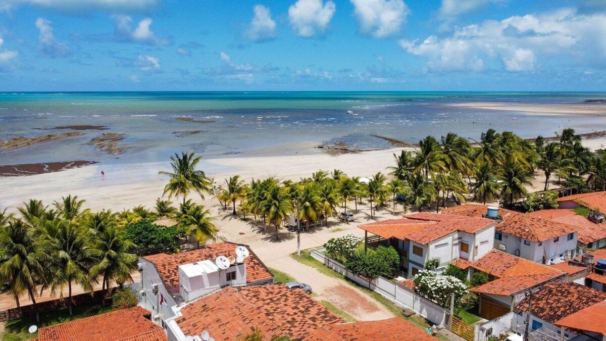 Flat Beira-Mar Maragogi Apartment Bagian luar foto