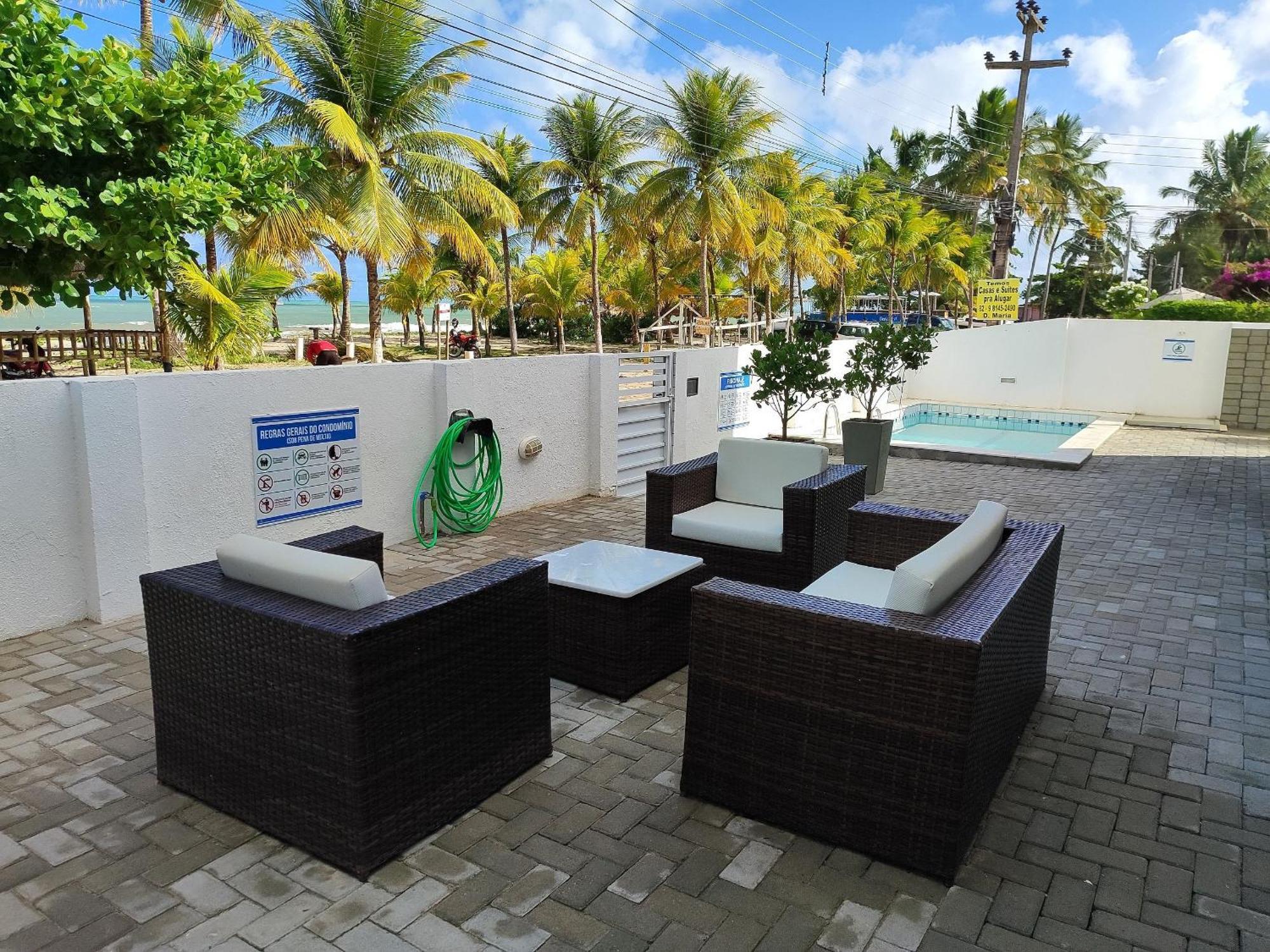 Flat Beira-Mar Maragogi Apartment Bagian luar foto
