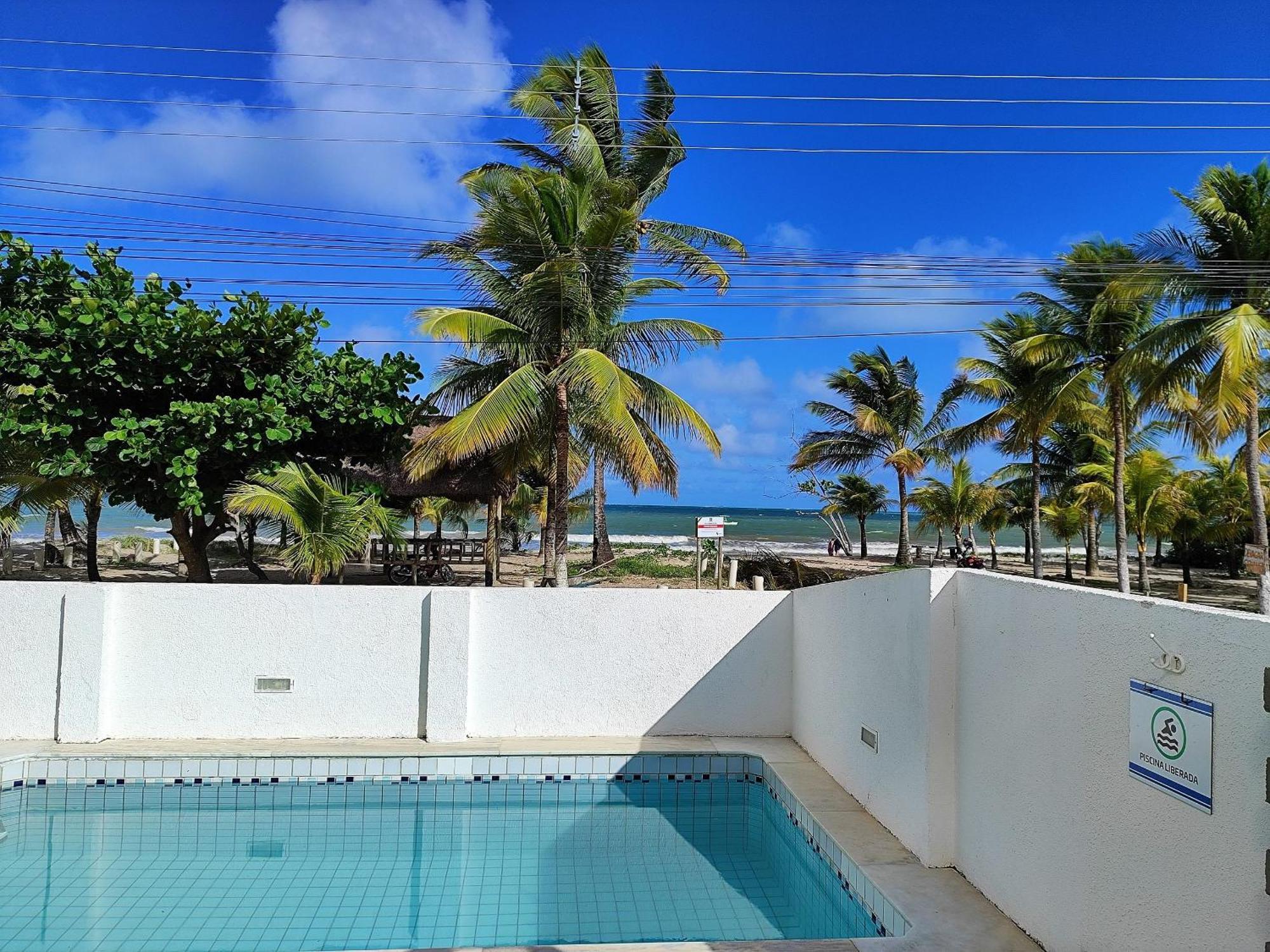 Flat Beira-Mar Maragogi Apartment Bagian luar foto