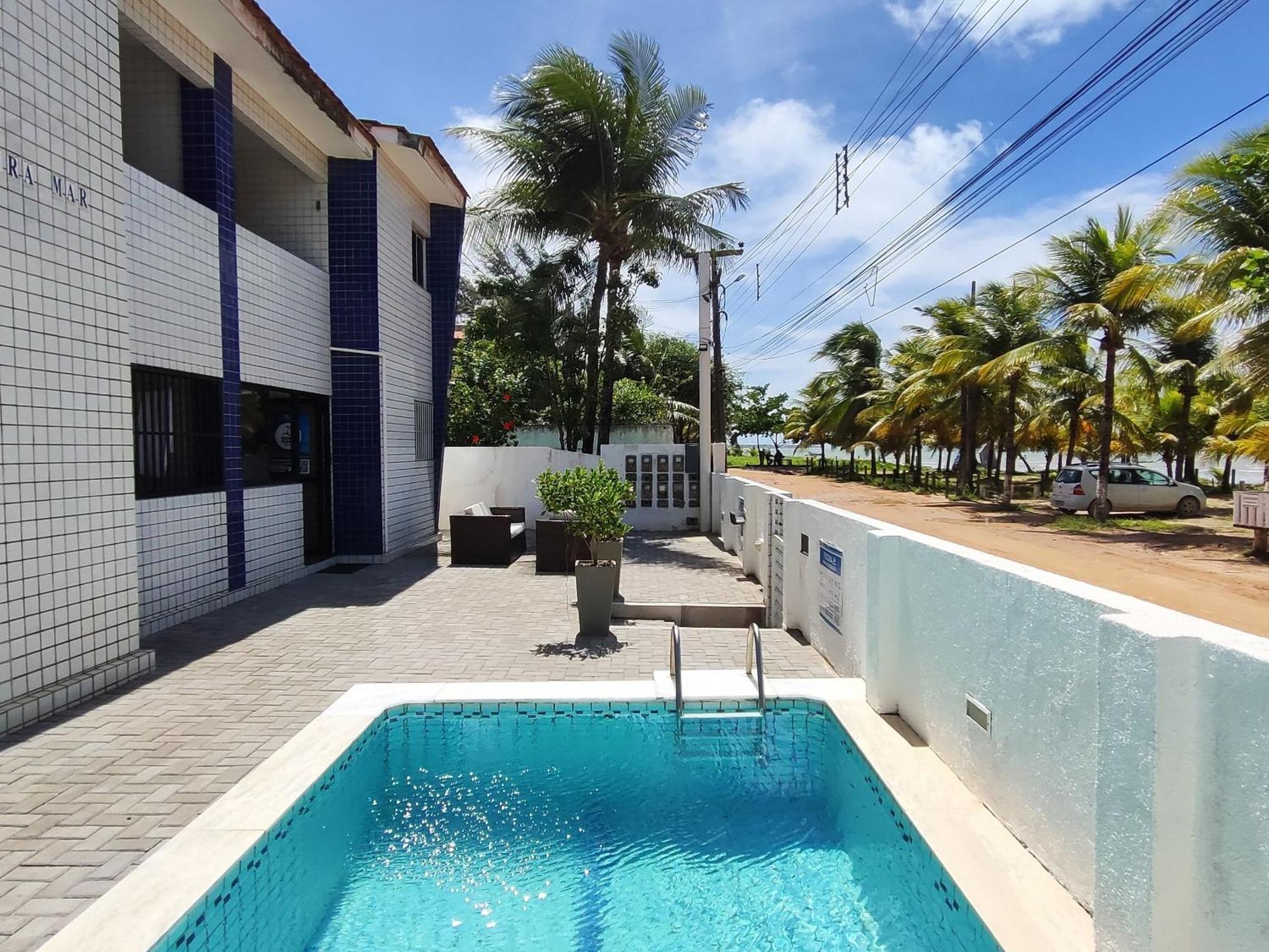 Flat Beira-Mar Maragogi Apartment Bagian luar foto