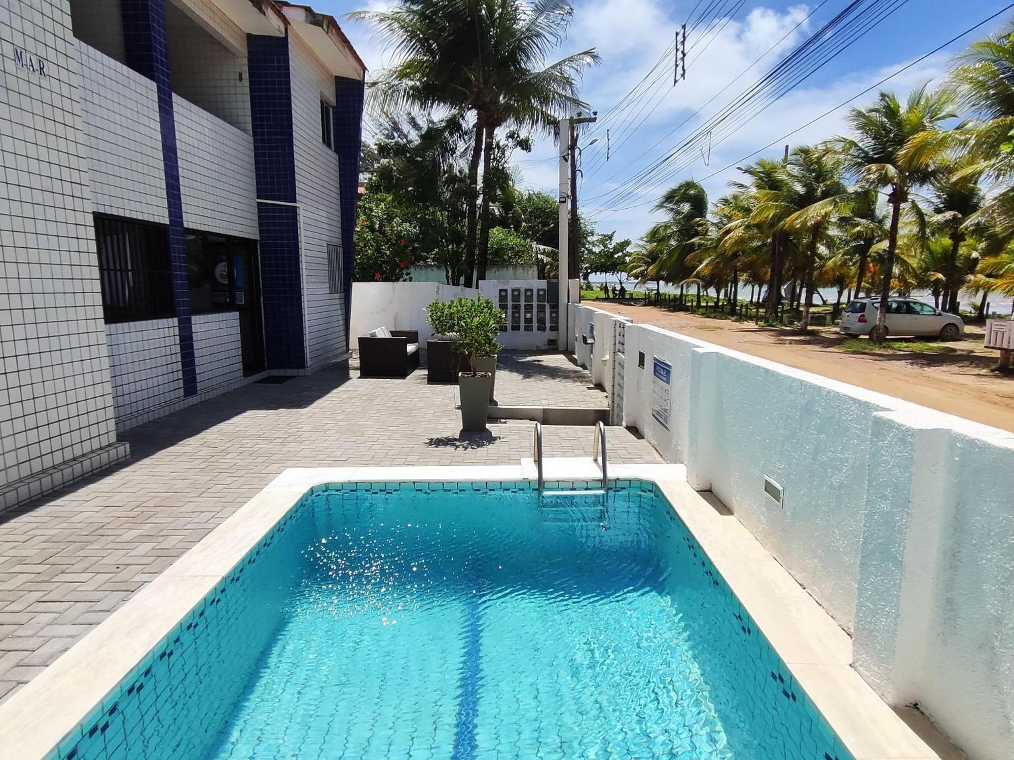 Flat Beira-Mar Maragogi Apartment Bagian luar foto