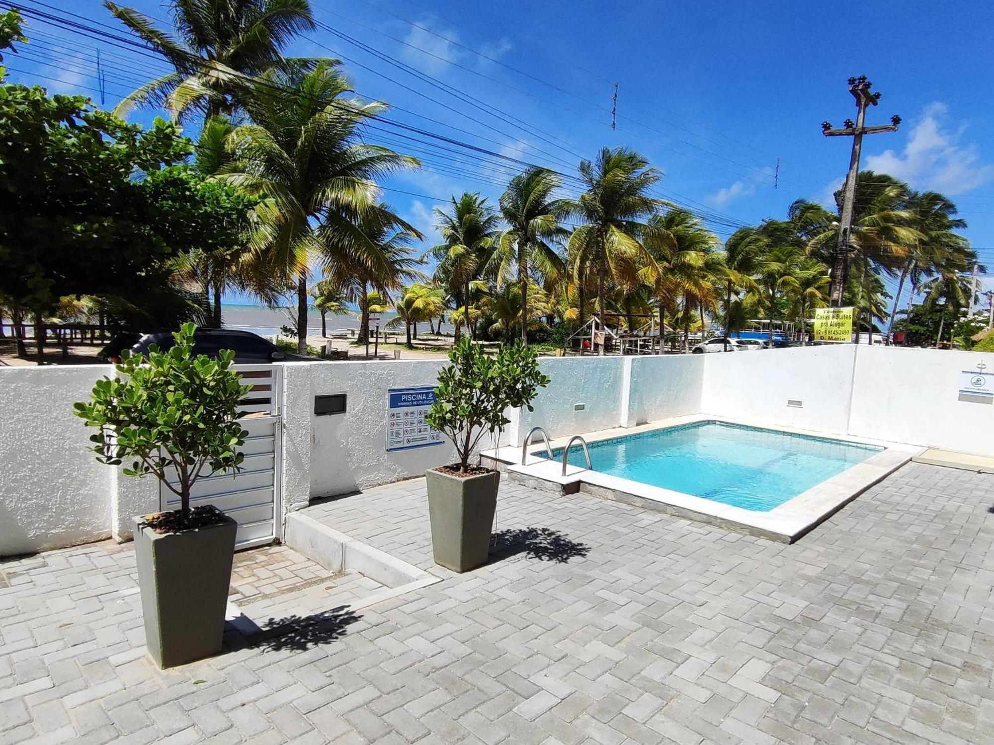 Flat Beira-Mar Maragogi Apartment Bagian luar foto
